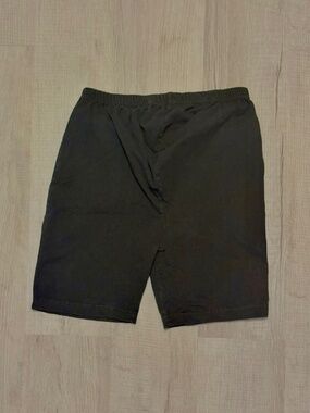 In Due Time Maternity Biker Shorts Black Cotton Blend Size Medium Summer